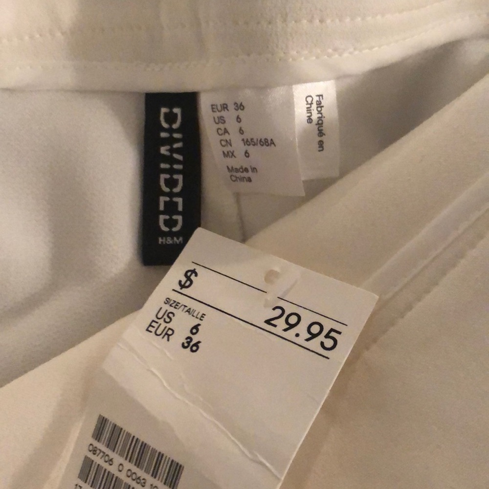 H&M white skort - Picture 3 of 3